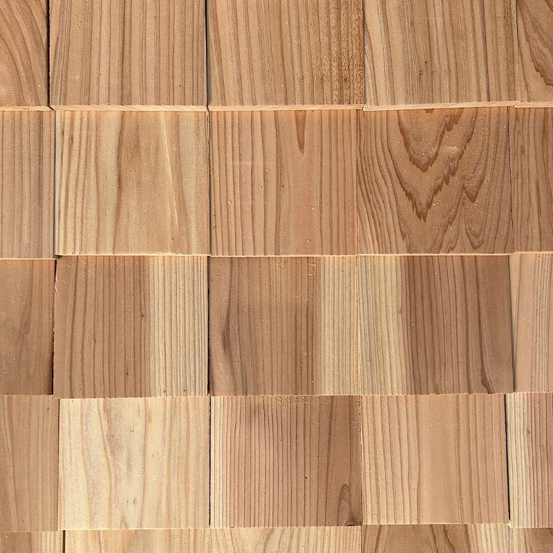 Japanische Sugi-Holzschindel