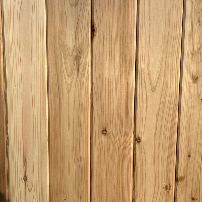 Japanischer Sugi-Holzzaun