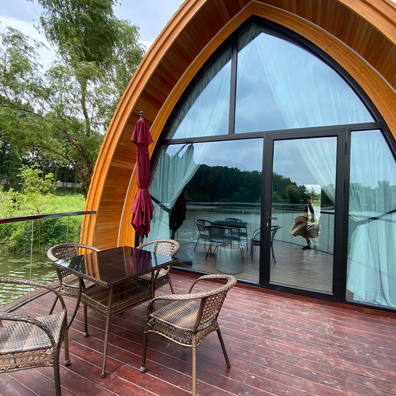 Vorgefertigtes Bootshaus aus Holz