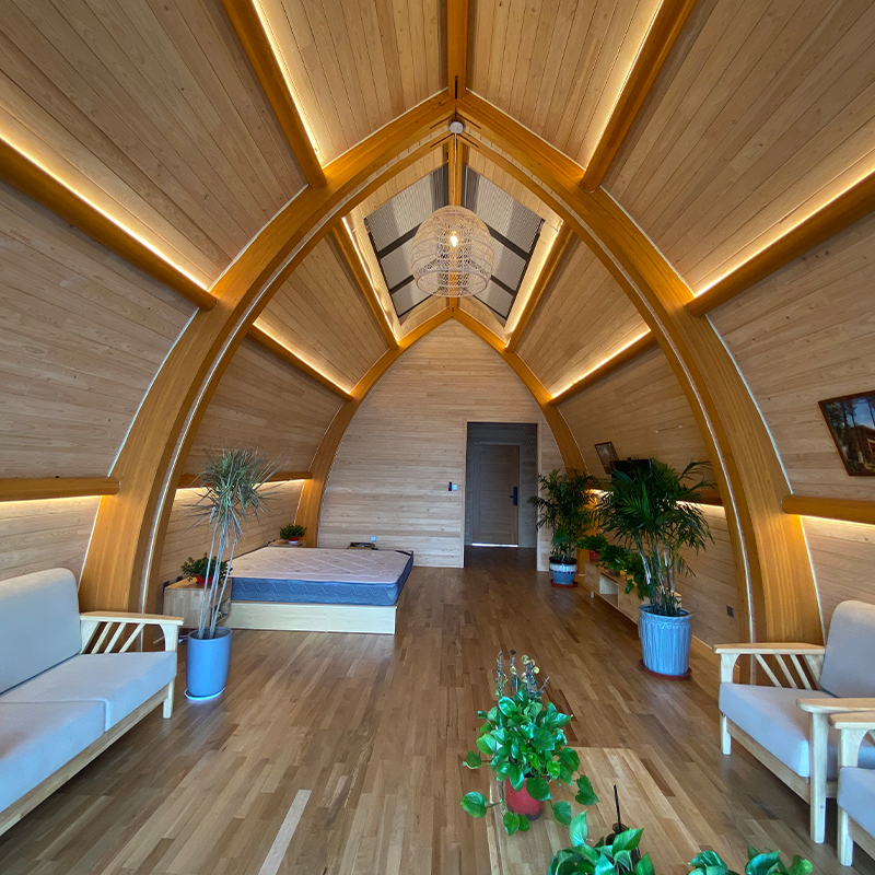 Vorgefertigtes Bootshaus aus Holz