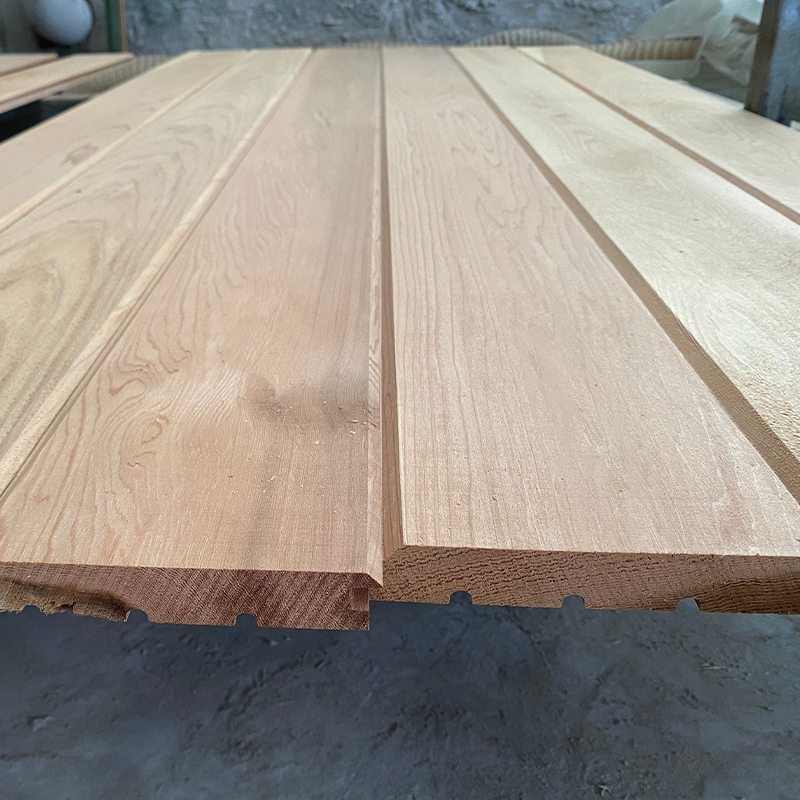 Western-Zaun aus rotem Zedernholz Western-Zaun aus rotem Zedernholz