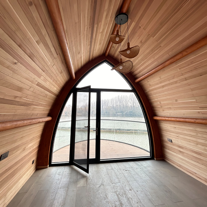 Vorgefertigtes Bootshaus aus Holz